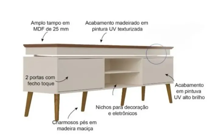 Promoção Rack 75'' - 02/04