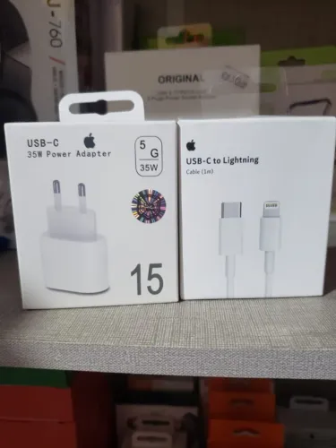 Carregador iPhone Turbo 35W Apple Usb-C (Original) - Com Garantia