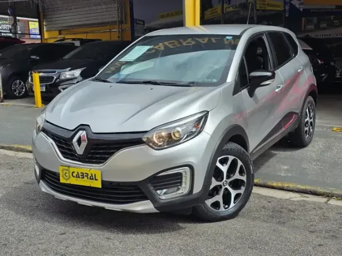 Captur Intense 2.0 2020, Top de Linha, Automático, Couro, Multimídia, 1 Ano de Garant