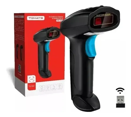 Leitor De Código De Barras 1d Sem Fio Laser Ultra Rápido
