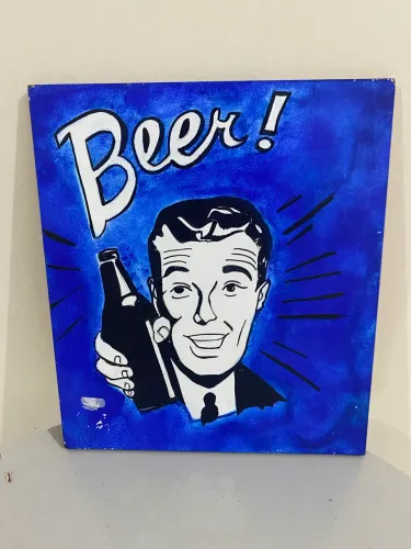 Quadro Pintado a Mão