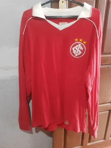 Camisa de Manga longa Retro do Internacional Campeão da Copa do Brasil 1992.