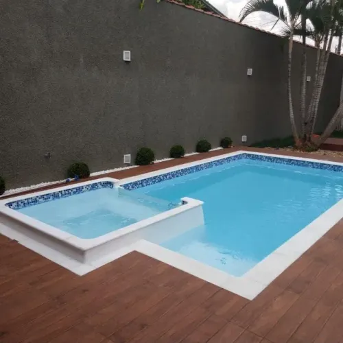 Piscina de fibra