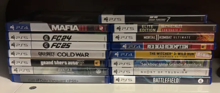 Jogos PS5 e PS4