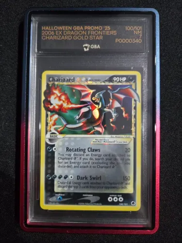 Charizard Gold Star GBA7 (Near Mint e em Inglês)