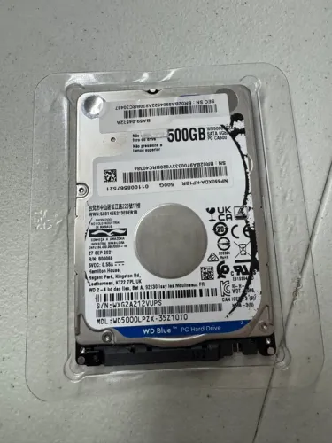 Hd 500 de notebook