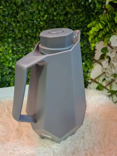 Garrafa térmica de café 1L cinza
