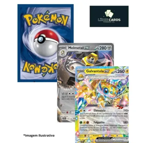 KIT de 3 Cartas ULTRA RARAS Pokémon Copag Original