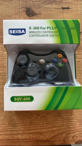 Controle S/Fio Compatível Para TV/PC/ANDROID/Xbox 360