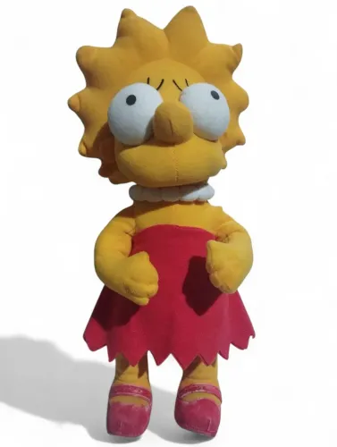 Pelúcia Liza Simpson Braços e pernas articulados 