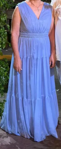 Vestido Festa Azul Serenity G 44