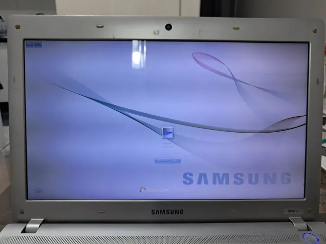 Notebook Samsung Rv411 cor prata
