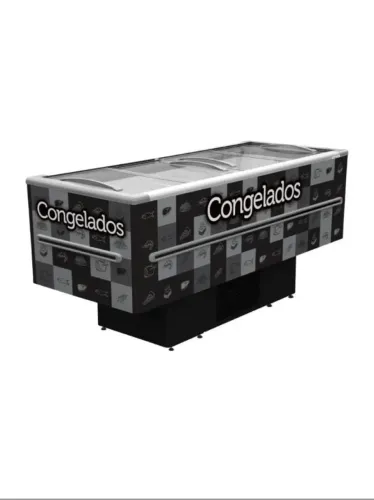 Ilha para congelados fricon 2 metros 