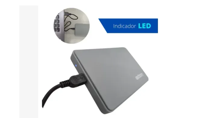 Case Slim Hd Ssd Adaptador Usb Sata Externo Ps4