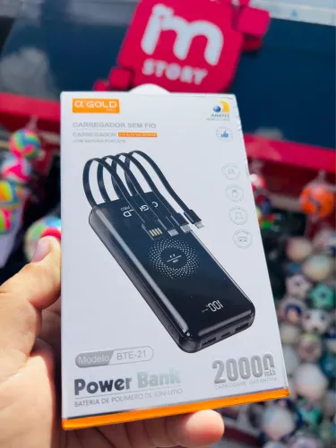 Carregador Portátil 20.000 mAh