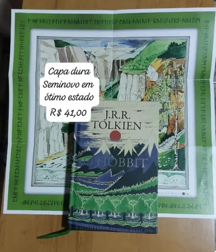 Livro O Hobbit JRR Tolkien