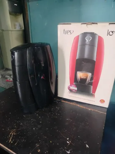 Máquina de cafe 3 coração