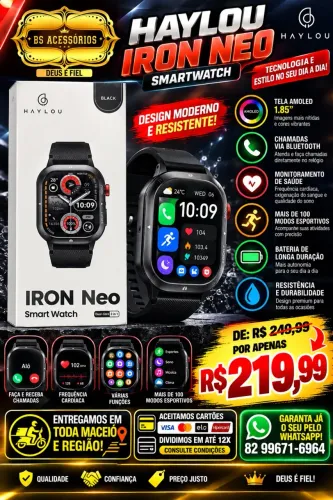 Smartwatch Haylou IRON NEO