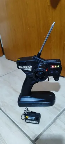 Rc Automodelo Rádio Kyosho Perfex funcionando 