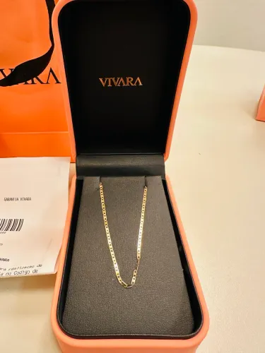 Corrente Ouro Vivara Original (NF R$ 7.090) Nova + Garantia