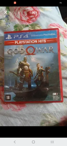 Jogo mídia física God Of War do PS4 original 