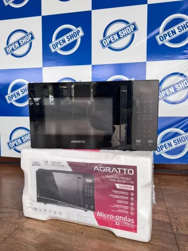 Micro ondas agratto painel digital