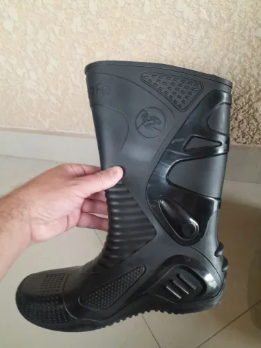 Bota motoboy chuva Motosafe