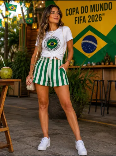 Look para Copa do mundo.