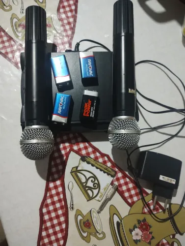 2 Microfone sem fio