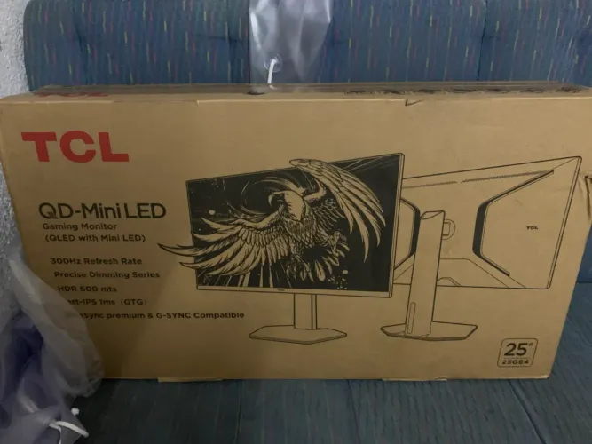MONITOR MINI LED TCL 25 polegadas 300hz