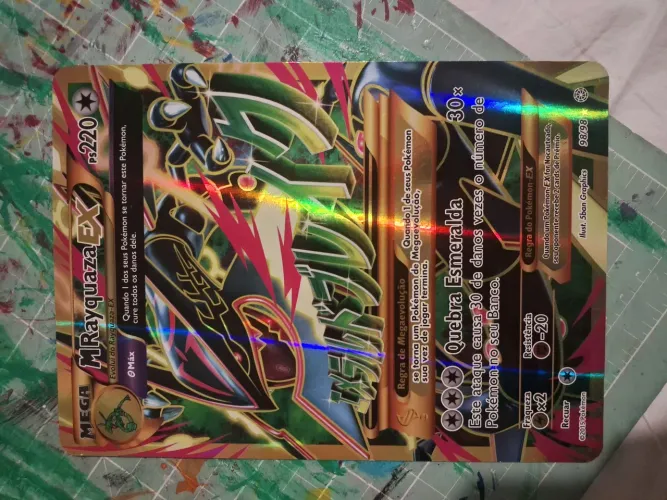 Cartinha pokemon JUMBO MRayquaza-ex