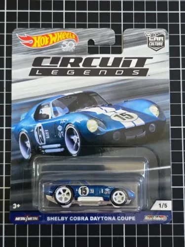 Shelby Cobra Daytona Coupe Azul - Hot Wheels Premium