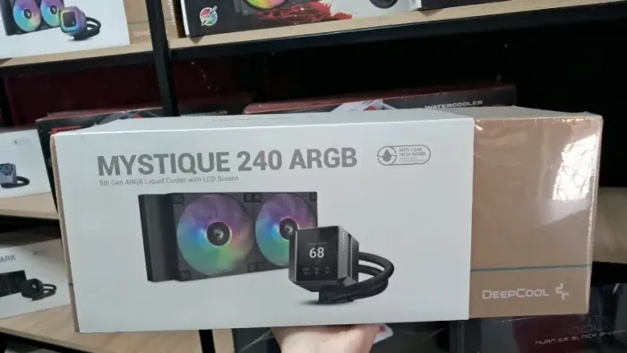 WATER COOLER DEEPCOOL ANTI-LEAK ARGB MYSTIQUE 240MM PRETO