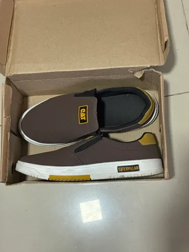 Sapatênis Caterpillar Masculino Marrom Original + Caixa