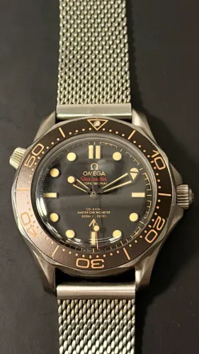 OMEGA Seamaster Diver 300M 007 Edition Titânio