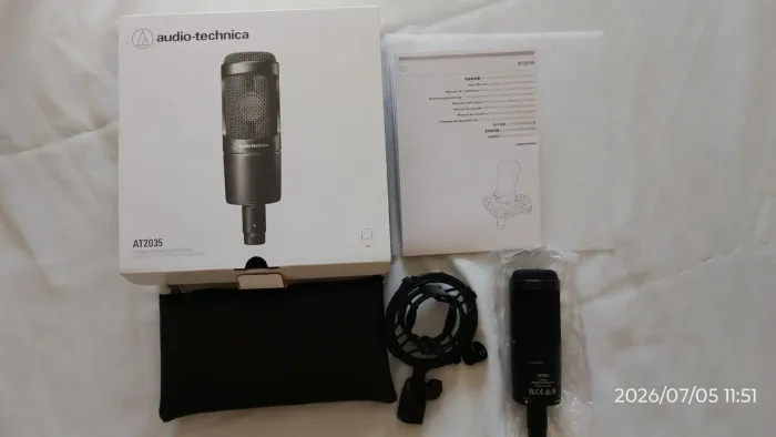 Microfone áudio TEC até 2035