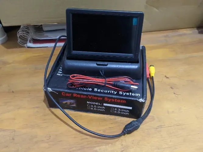 Monitor tft lcd 4.3 polegadas RCA