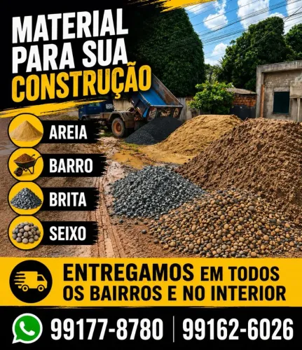 Areia-Barro-Brita-Seixo