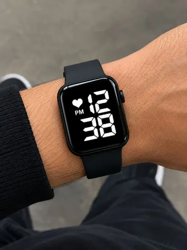 ? Relógio Digital SKMEI Preto, Resistente à Água, Estilo e Durabilidade para o dia a dia
