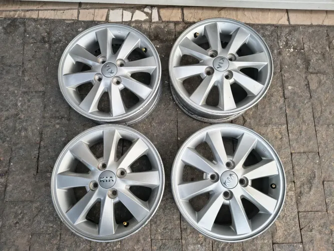 Jogo de rodas aro 14 4x100 Original Kia Picanto