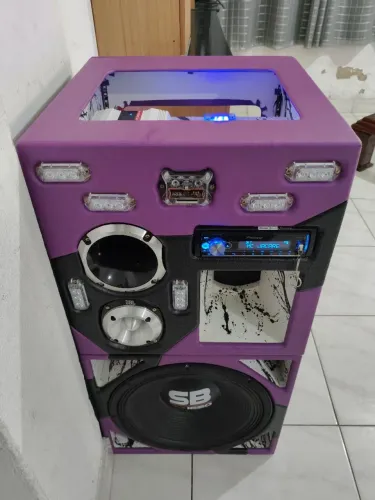 Vendo som automotivo 4 vias