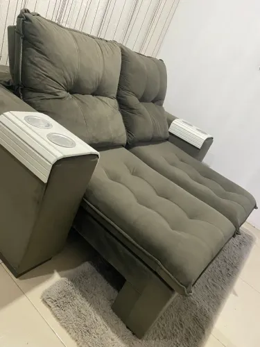 SOFÁ RETRÁTIL E RECLINÁVEL ENTREGO GRÁTIS HOJE