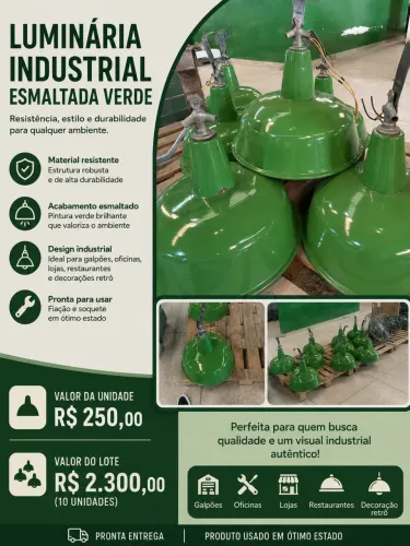 Luminárias Indústrial