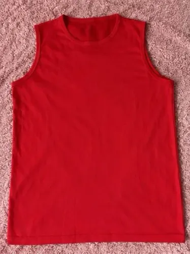 Camisa regata vermelha masculina