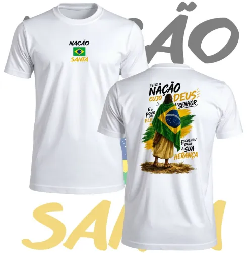 Camisa Fé e Patriotismo
