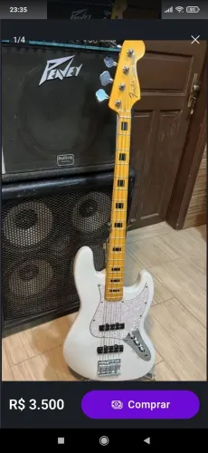 Baixo jazz Bass top muito som