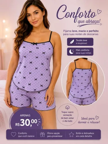 Baby doll malha fria