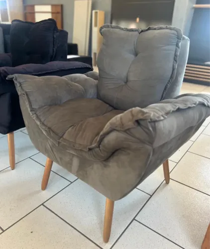 Poltronas retrô confortável