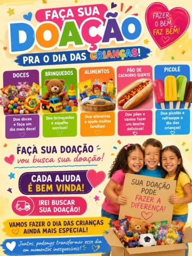 Festa de dia das crianças