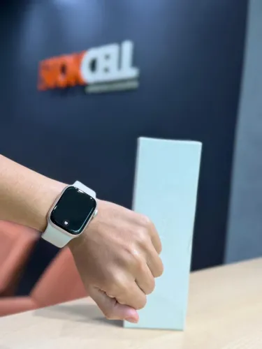 Apple Watch Series 9 45mm GPS Silver Seminovo Garantia Loja Física 